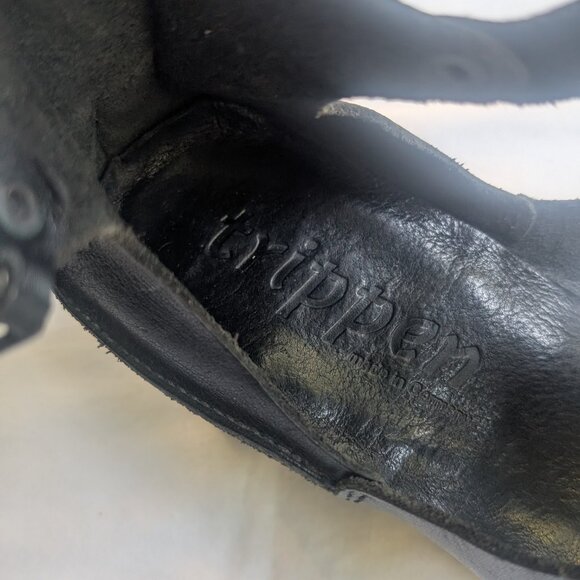 TRIPPEN Tarantula black sandals EXCELLENT condition sz 7.5/38 - Picture 6 of 14